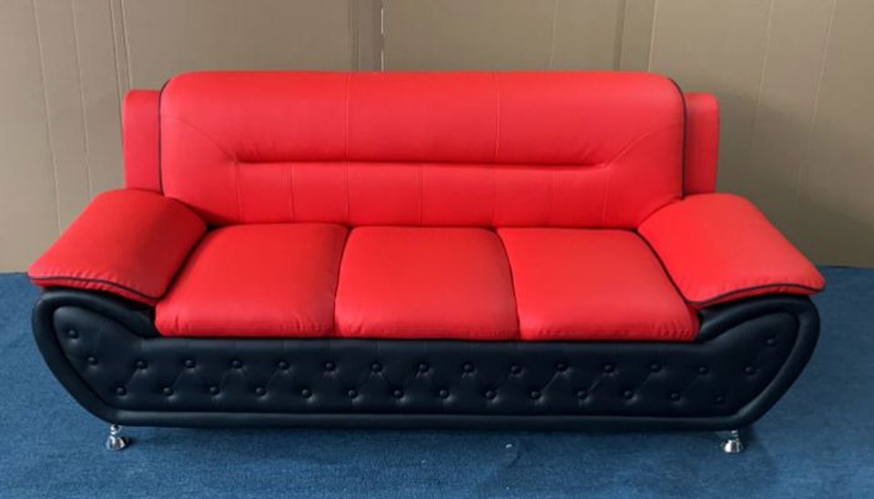 Farley_sofa_Red/Black