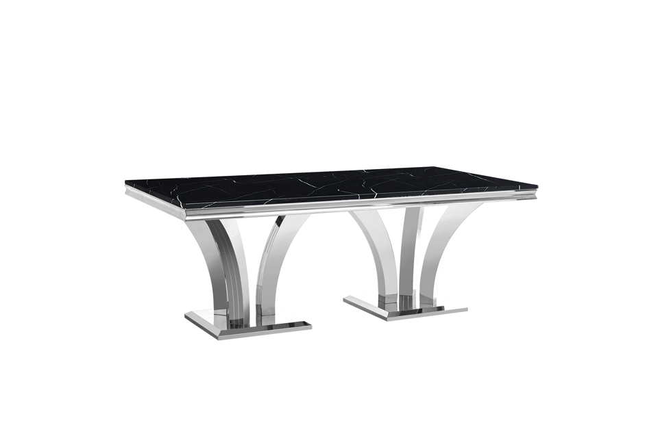 1767_Dinning Table_Black Top