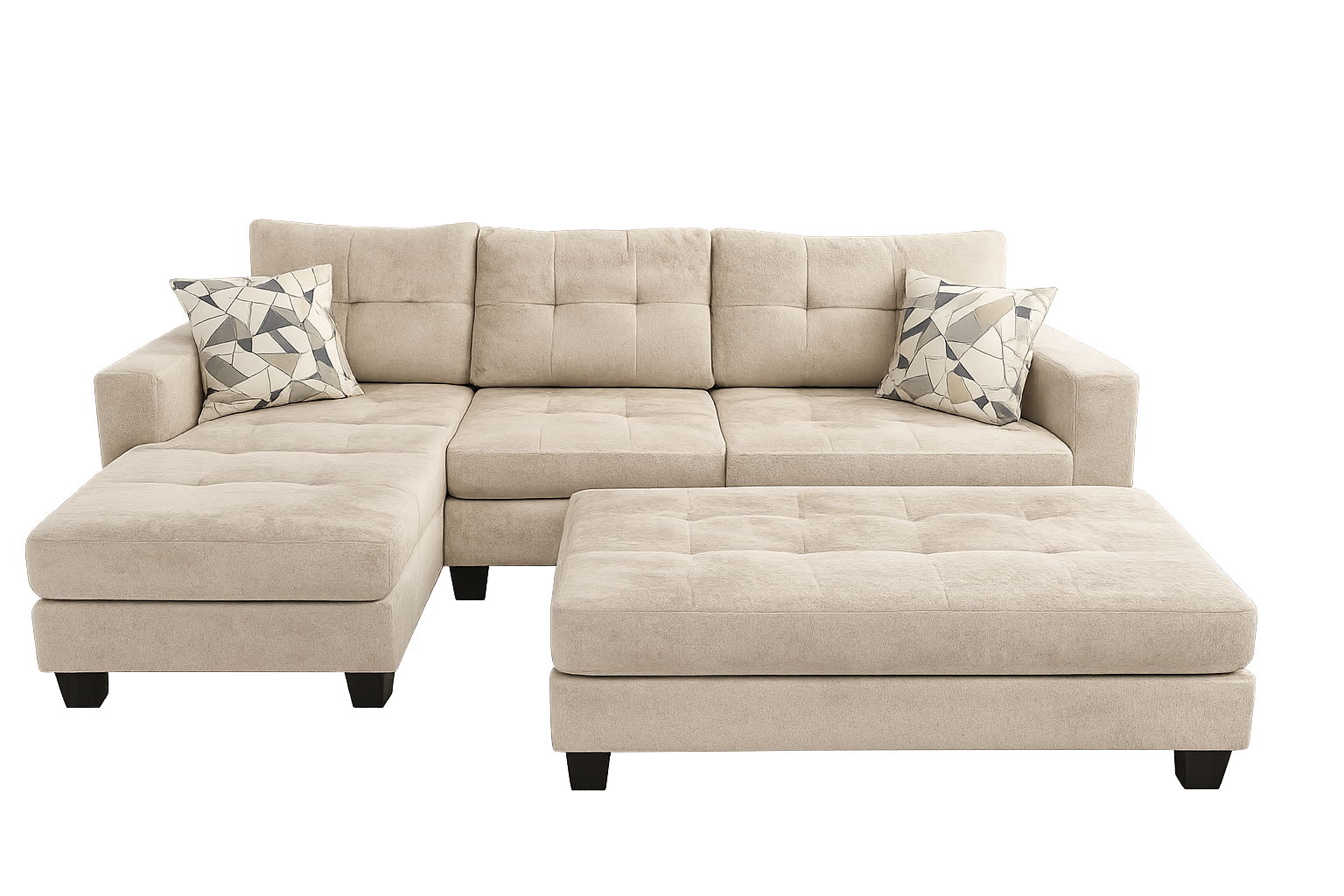 LINA_BEIGE_FABRIC SECTIONAL