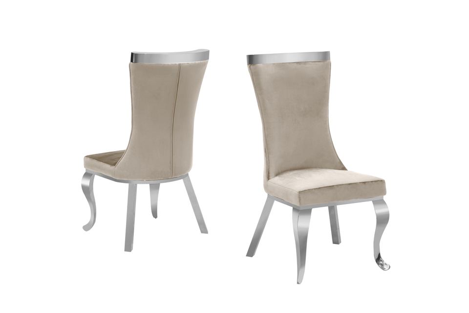 234_Chair_Beige Silver