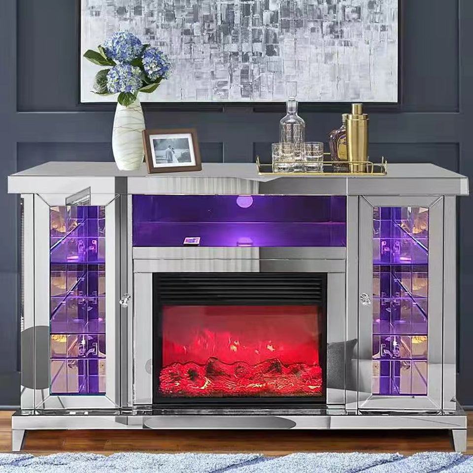 (GLD-54) MULTICOLOUR FIREPLACE