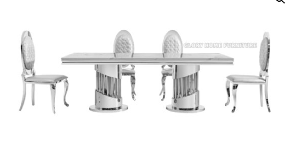 1977 Silver Dinning Table