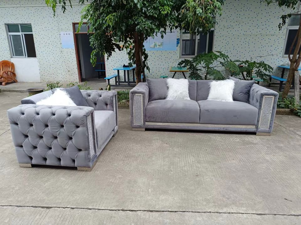 Acme (FS411) Grey_Sofa