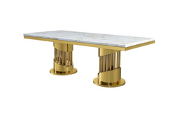 1977_Gold Dinning Table